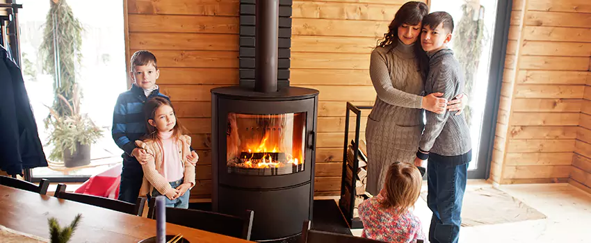 Morso Cast Iron Fireplace Insert Installation in Tumwater, Washington