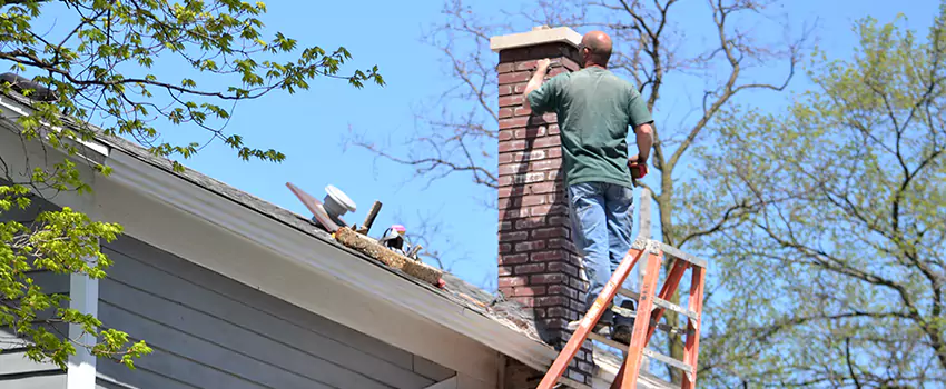 Vinyl and PVC Chimney Flashing Installation in Tumwater, WA
