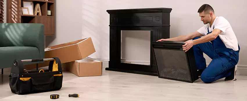 Old Rusted Metal Fireplace Repair And Replacement in Tumwater, WA